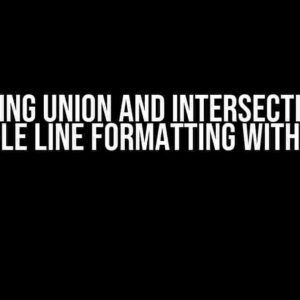 Mastering Union and Intersection Type Multiple Line Formatting with ESLint