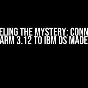 Unraveling the Mystery: Connecting PyCharm 3.12 to IBM DS Made Easy